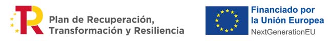 logotipo plan de recuperacion, transformación y resiliencia gobierno de españa, fondos feder de la union europea una forma de hacer europa